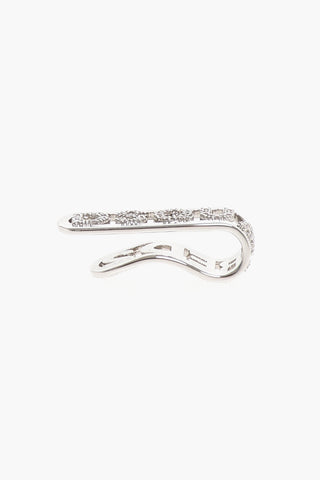  Metal Cigarette Holder Embellished with Rhinestones