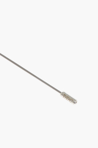 spilla per Cravatta D2 CLASSIC in Metallo con Dettaglio Strass