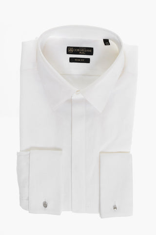 Camicia Slim Fit con Chiusura a Scomparsa