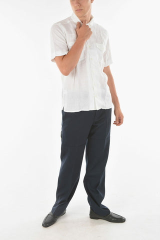 Short-sleeved Linen Saharan Shirt