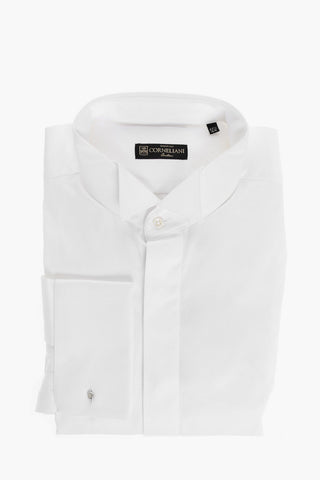 Jacquard Cotton Wing-tip Shirt