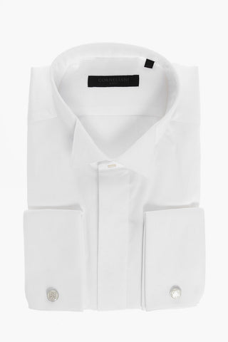 CODE Camicia Wing-tip con Abbottonatura a Scomparsa