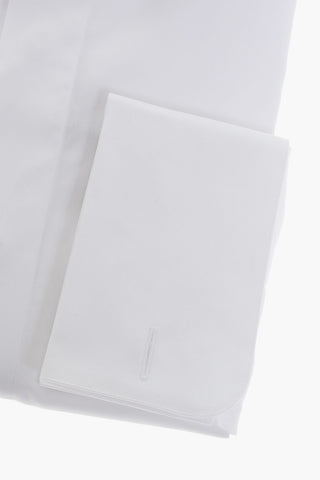 Wing-tip Shirt with Hidden Buttoning