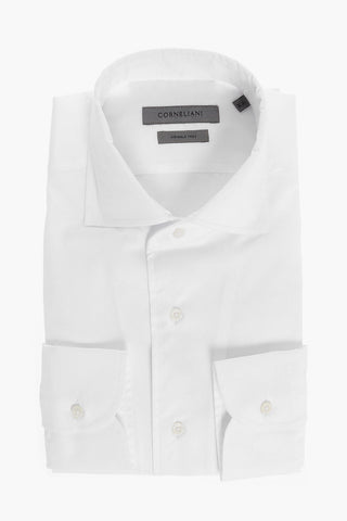 Wrinkle Free Cotton Shirt with Standard Collar