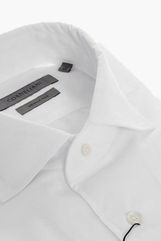 Wrinkle Free Cotton Shirt with Standard Collar