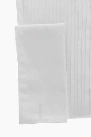 CC COLLECTION Popeline Cotton Tuxedo Shirt