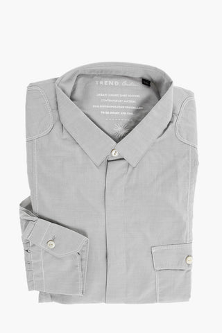 TREND Cotton Shirt with Breast-pocket