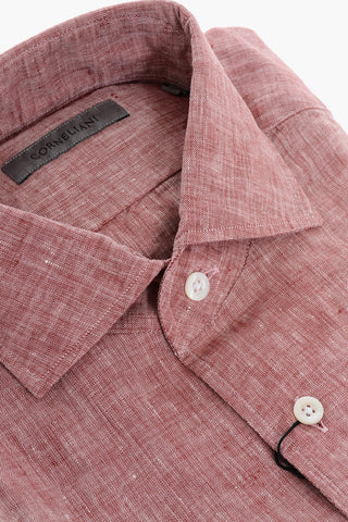 Standard Collar Linen Shirt