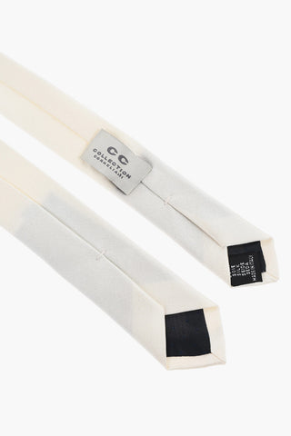 CC COLLECTION Schmale Krawatte aus Seidensatin