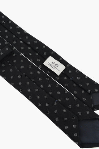 CC COLLECTION Cravatta in Misto Lana a Pois