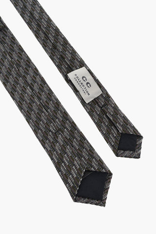CC COLLECTION Cravatta in Seta Herringbone