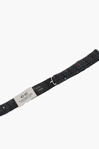 CC COLLECTION Papillon in Maglia con Motivo a Pois