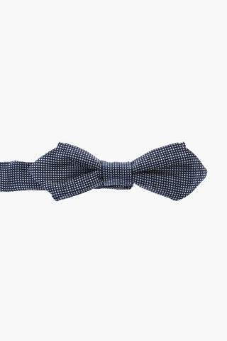 Papillon in Seta Motivo Pin Check