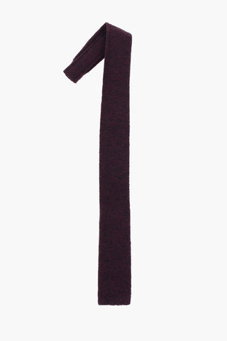 Cravatta in Maglia di Lana