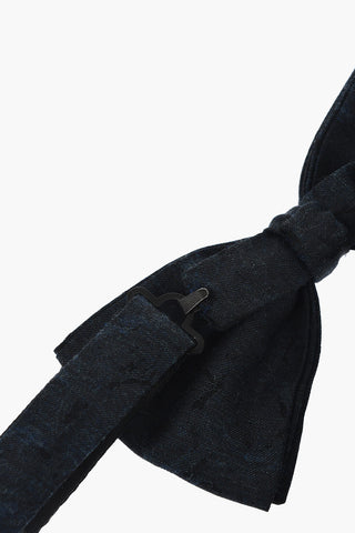 Jacquard Silk Blend Bow Tie
