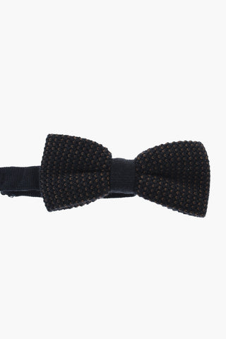 Cashmere Blend Knitted Bow Tie