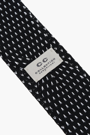 CC COLLECTION 코튼 자카드 넥타이