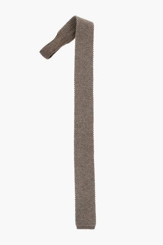 Cravatta in Maglia di Misto Cashmere