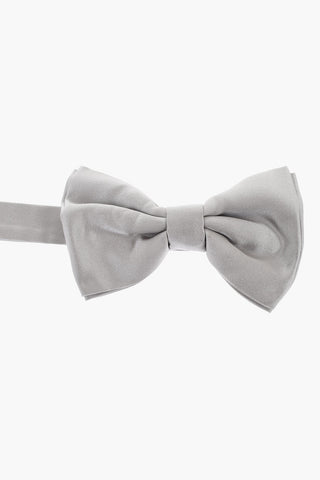 Silk Satin Pocket Square and Bow Tie Set