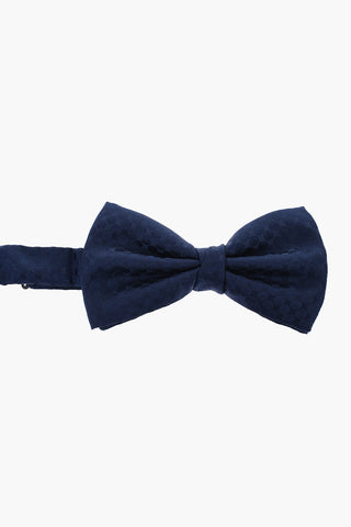 CC COLLECTION Jacquard Silk Pocket Square and Bow Tie Set