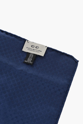 CC COLLECTION Jacquard Silk Pocket Square and Bow Tie Set