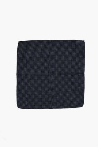 CC COLLECTION Polka Dot Silk Pocket Square and Bow Tie Set