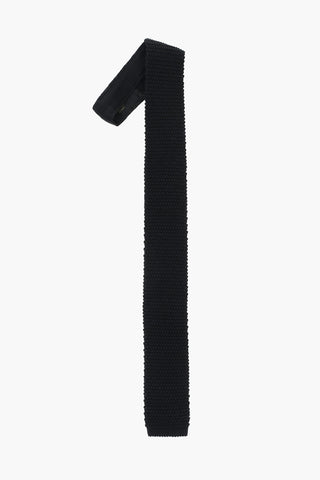 Cravatta in Maglia di Misto Cashmere