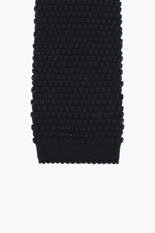 Cravatta in Maglia di Misto Cashmere