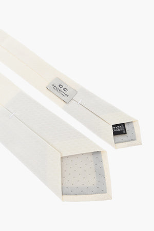 CC COLLECTION Seidenkrawatte mit Jacquardmuster