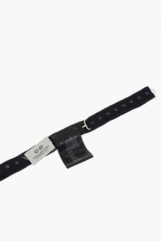 CC COLLECTION Papillon in Misto Lana con Motivo a Pois