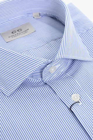 CC COLLECTION Hairline Patterned Popeline Shirt