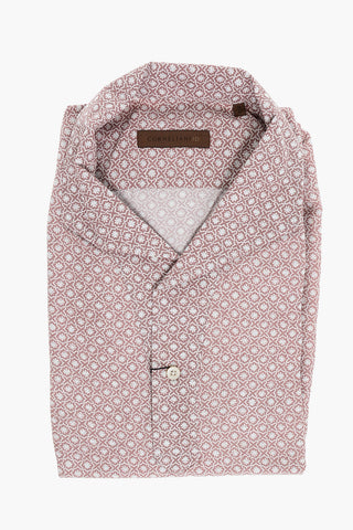 ID Floral Patterned Silk Shirt