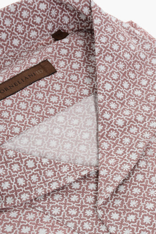 ID Floral Patterned Silk Shirt
