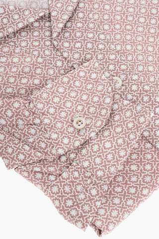 ID Floral Patterned Silk Shirt