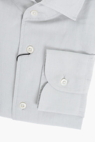 Standard Collar Cotton Blend Shirt