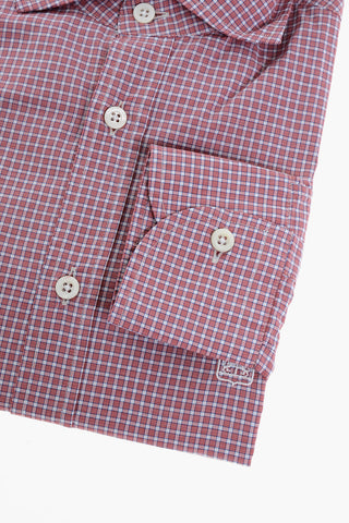 ID Checked Cotton Shirt