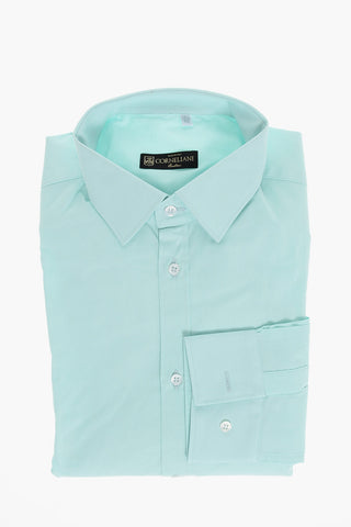 Standard Collar Cotton Shirt