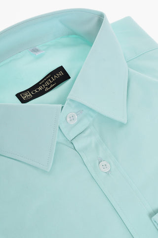 Standard Collar Cotton Shirt