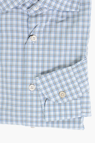 ID Camicia in Cotone con Motivo a Quadri
