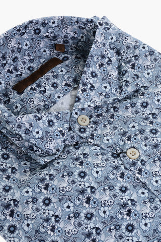 ID Floral Patterned Cotton Shirt