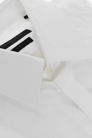 CODE Satin Shirt with Hidden Buttoning