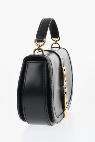 Leather GRECA GODDES Saddle Bag with Golden Detail