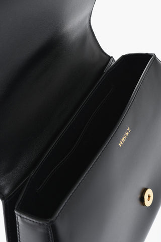 Leather GRECA GODDES Saddle Bag with Golden Detail