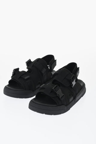 LI-NING Solid Color Double Buckle Sandals