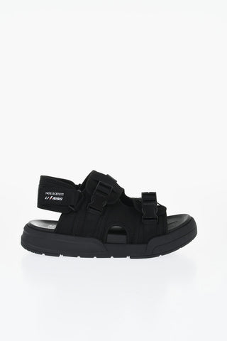 LI-NING Solid Color Double Buckle Sandals