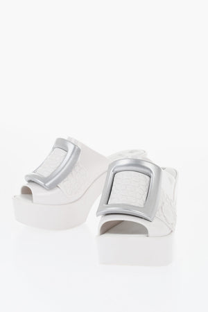 MELISSA Rubber Mules BUCKLE UP with Oversized Buckle 10cm