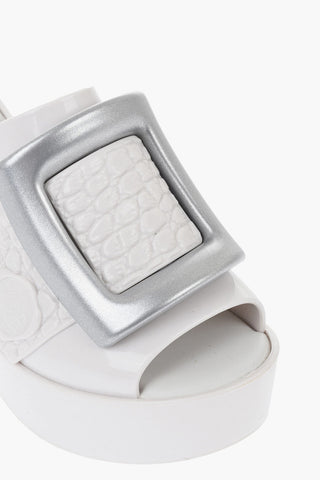 MELISSA Rubber Mules BUCKLE UP with Oversized Buckle 10cm