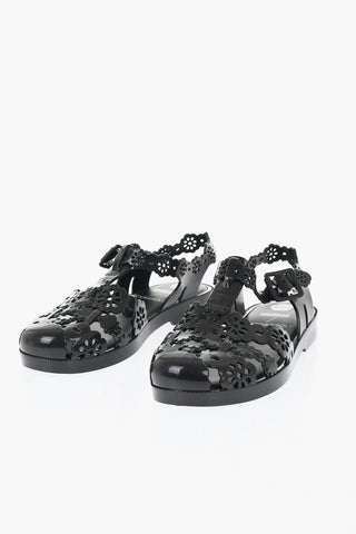 MELISSA Gummi-Sandalen BLOSSOM mit Knöchelriemen