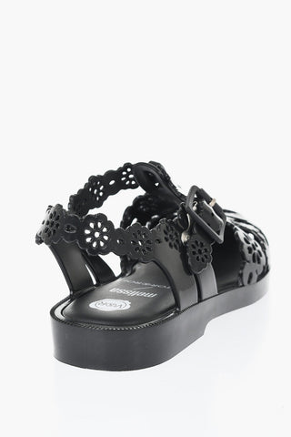 MELISSA Gummi-Sandalen BLOSSOM mit Knöchelriemen
