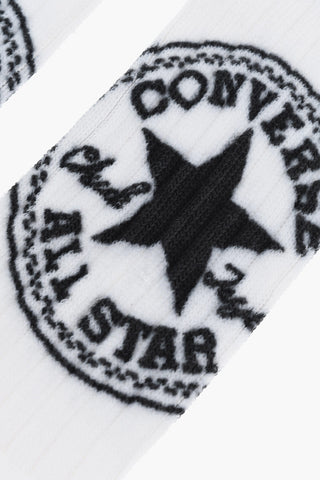 ALL STAR CHUCK TAYLOR Set 2 Calzini Lunghi a Coste con Maxi Logo a Contrasto